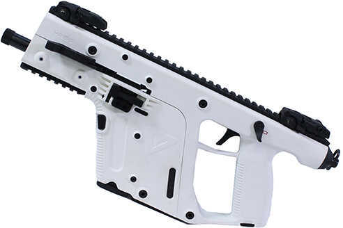 KRISS Stainless Steel Vector SDP 10mm Pistol Gen2 5.5 Inch Threaded Barrel 15 Round Mag Alpine White KV10PAP20 POST-2017