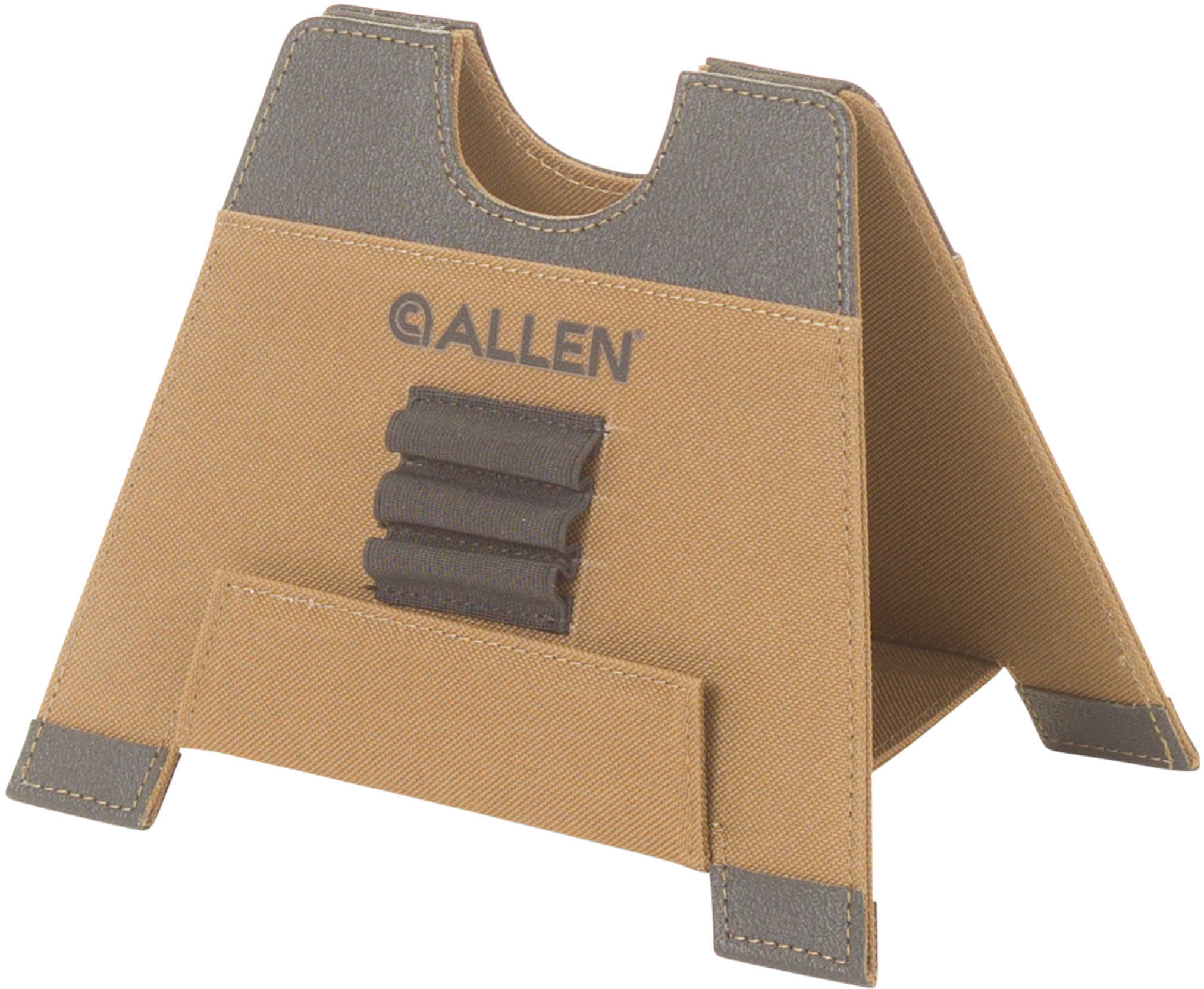 Allen Alpha-Lite Folding Gun Rest Tan Size Medium 5.5" Tall Slip Resistant Base Lightweight 18405