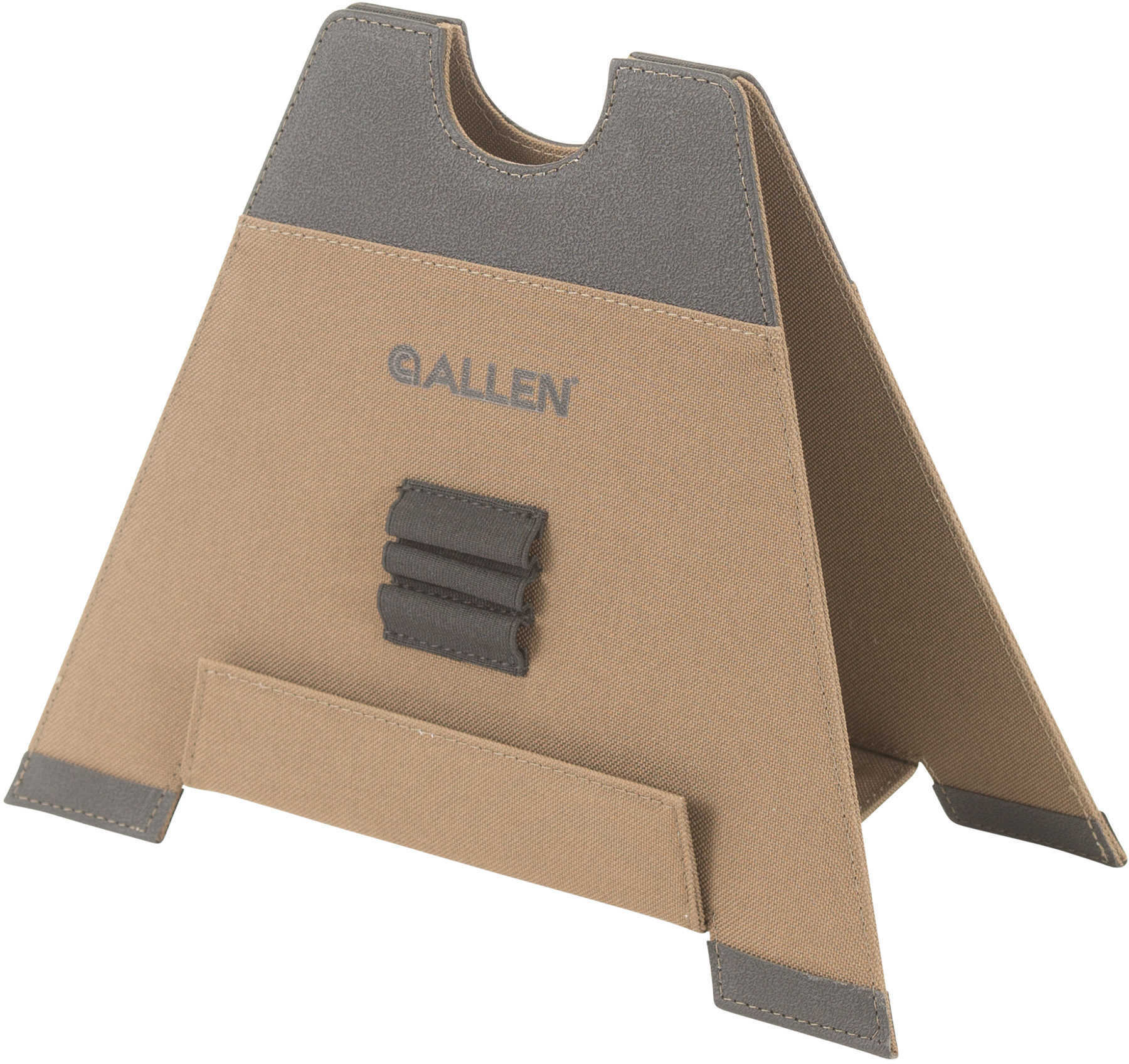 Allen Alpha-Lite Folding Gun Rest Tan Size Tall/8" Slip Resistant Base Lightweight 18407