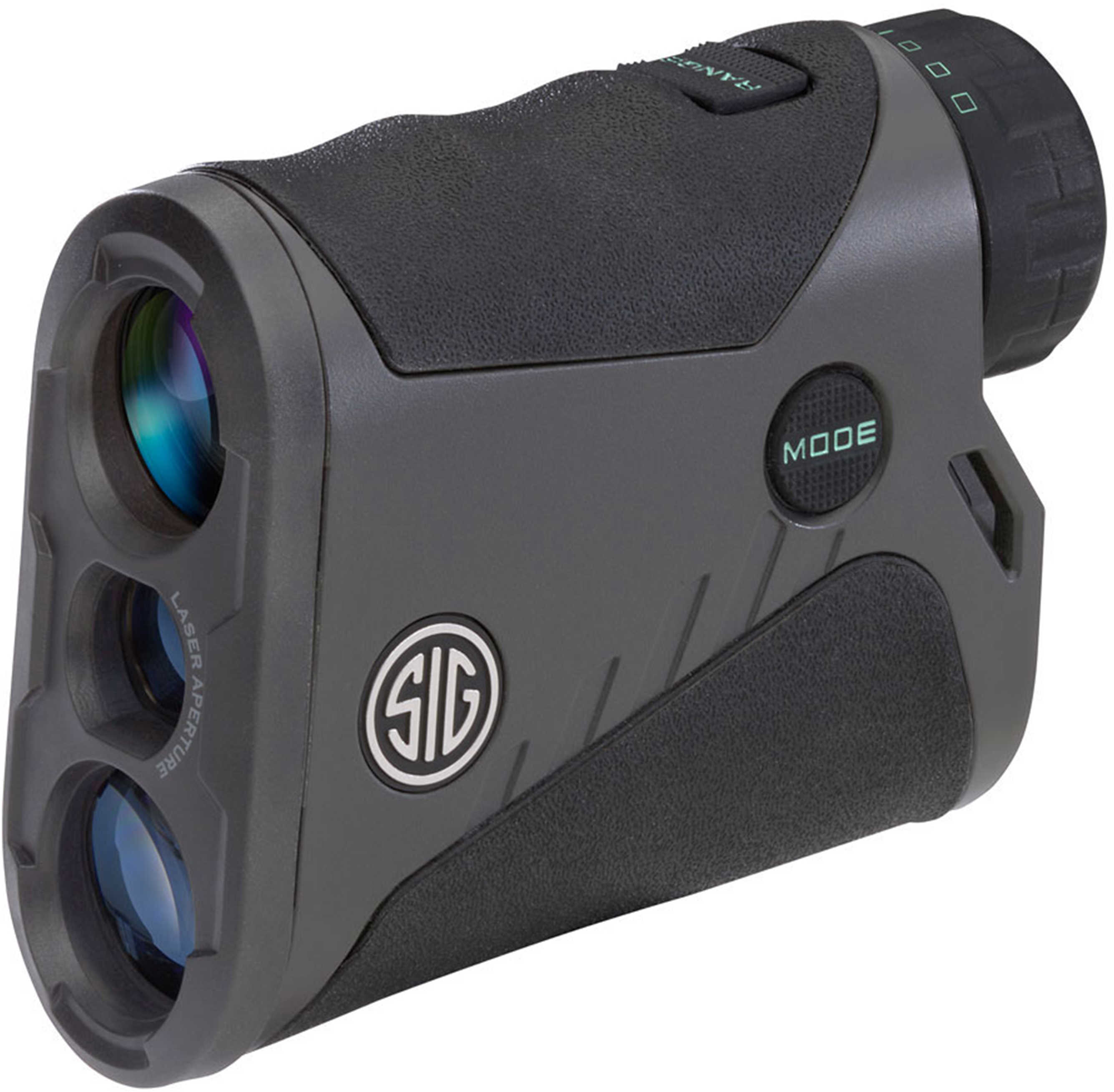 Sig Sauer Kilo1250 6x20mm, Laser Rangefinder, Graphite Md: SOK12601