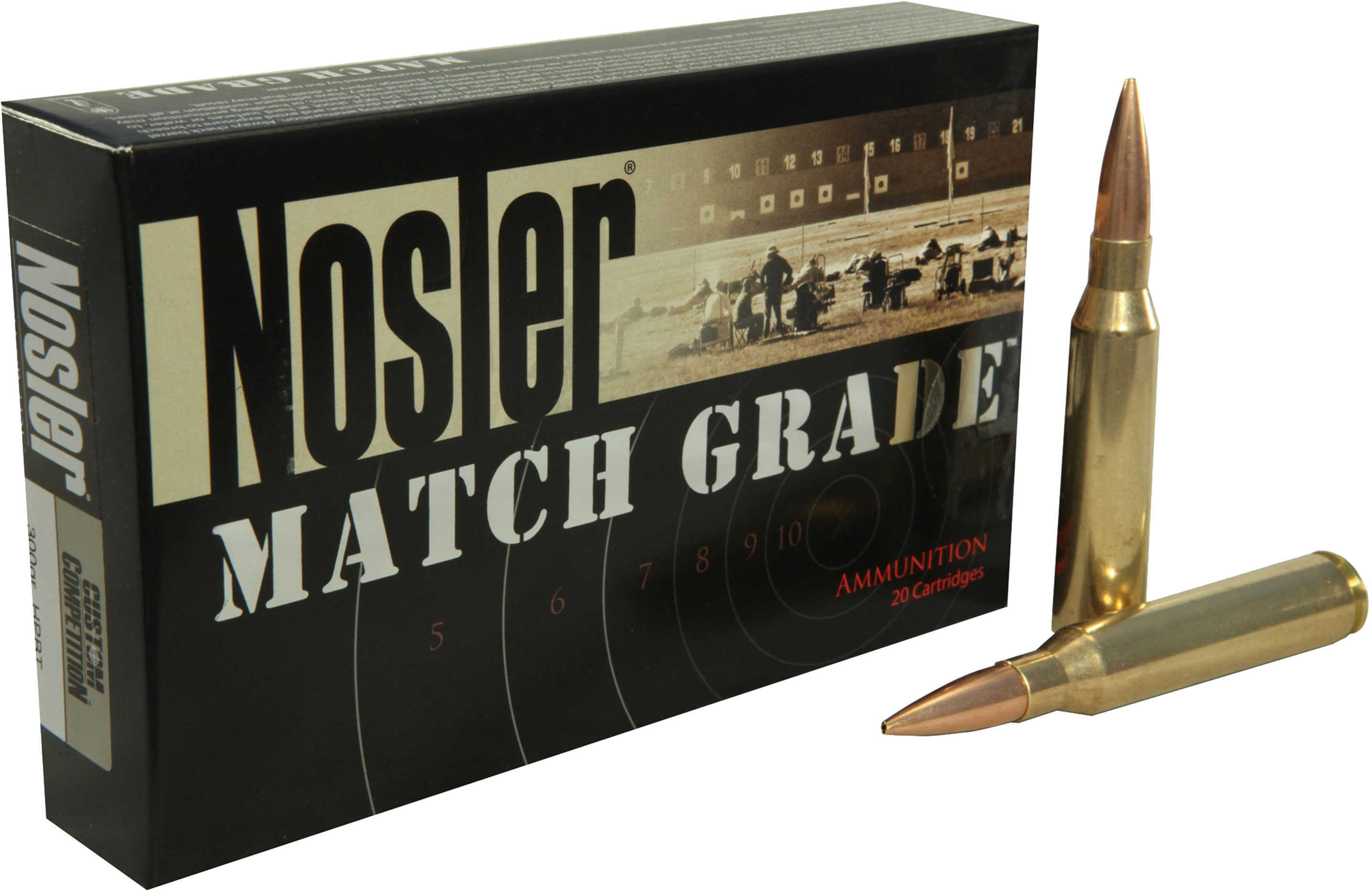 33 Nosler 20 Rounds Ammunition 300 Grain Hollow Point