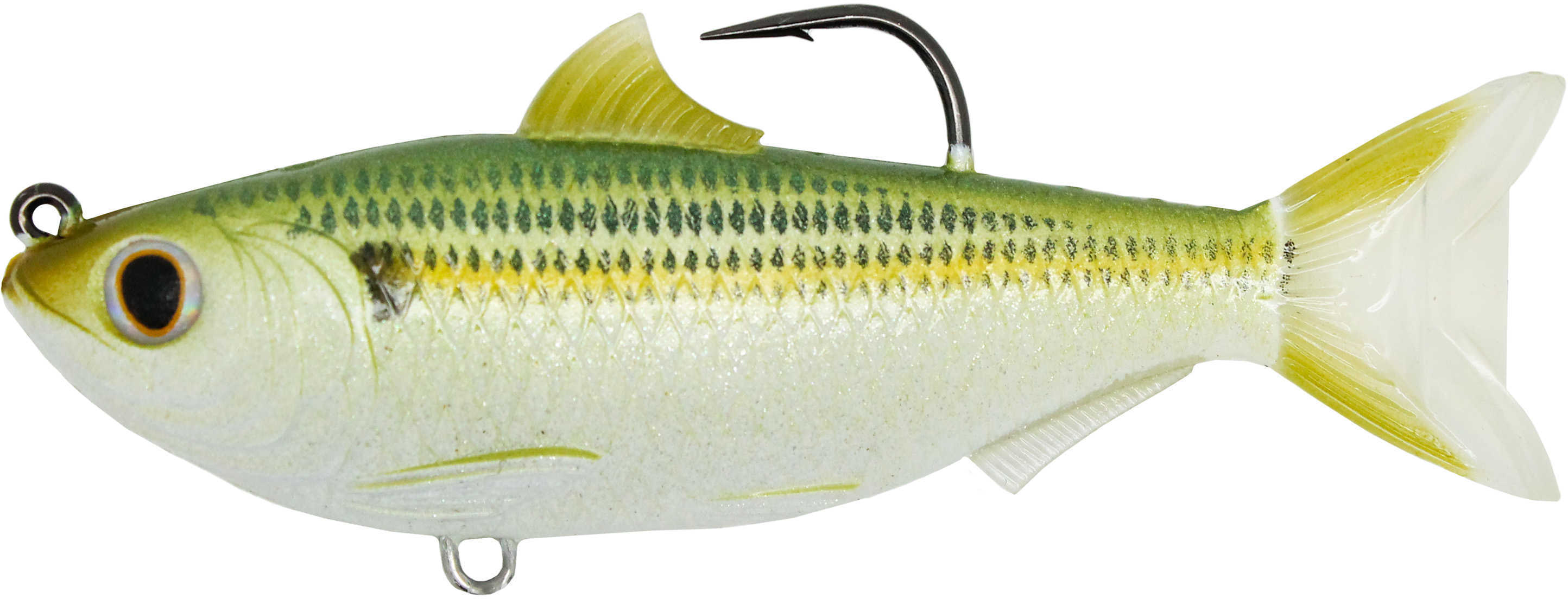 LIVETARGET Lures / Koppers Fishing and Tackle Corp Sardine 4 1/2In Oz Silver Green Slow Med Sink