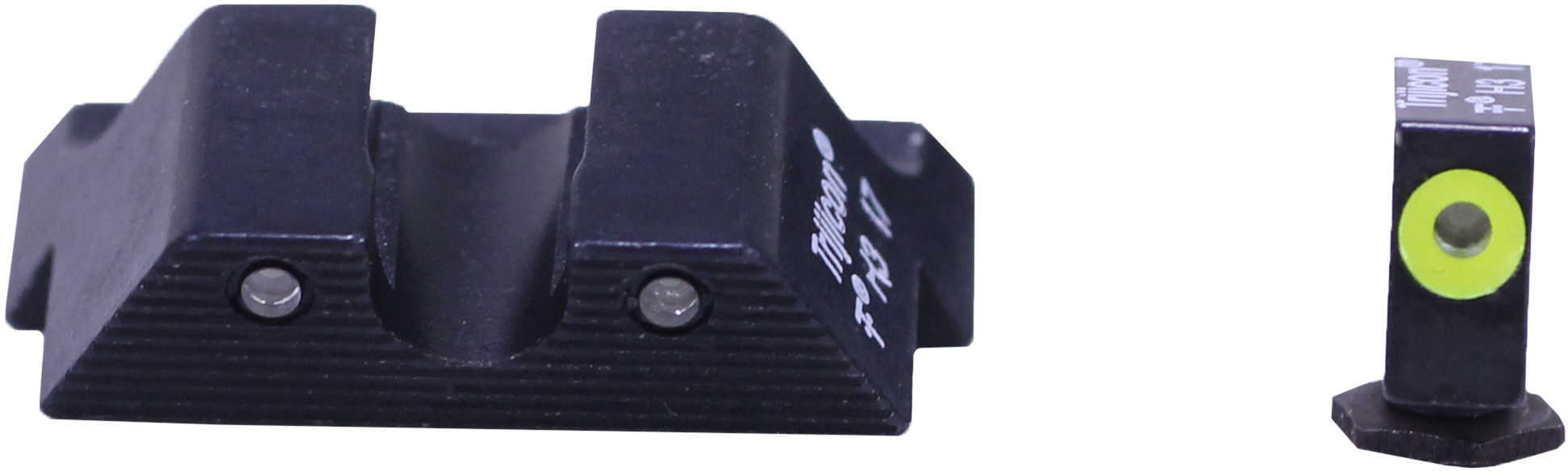 Trijicon HD XR Night Sights For Glock 17 17L 19 22 23 24 25 26 27 28 31 32 33 34 35 37 38 & 39 Yellow