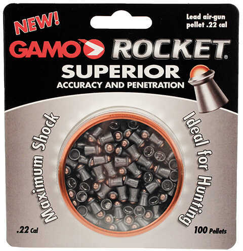 Gamo Rocket Pellet .22 Caliber 100 Per Pack 632127554