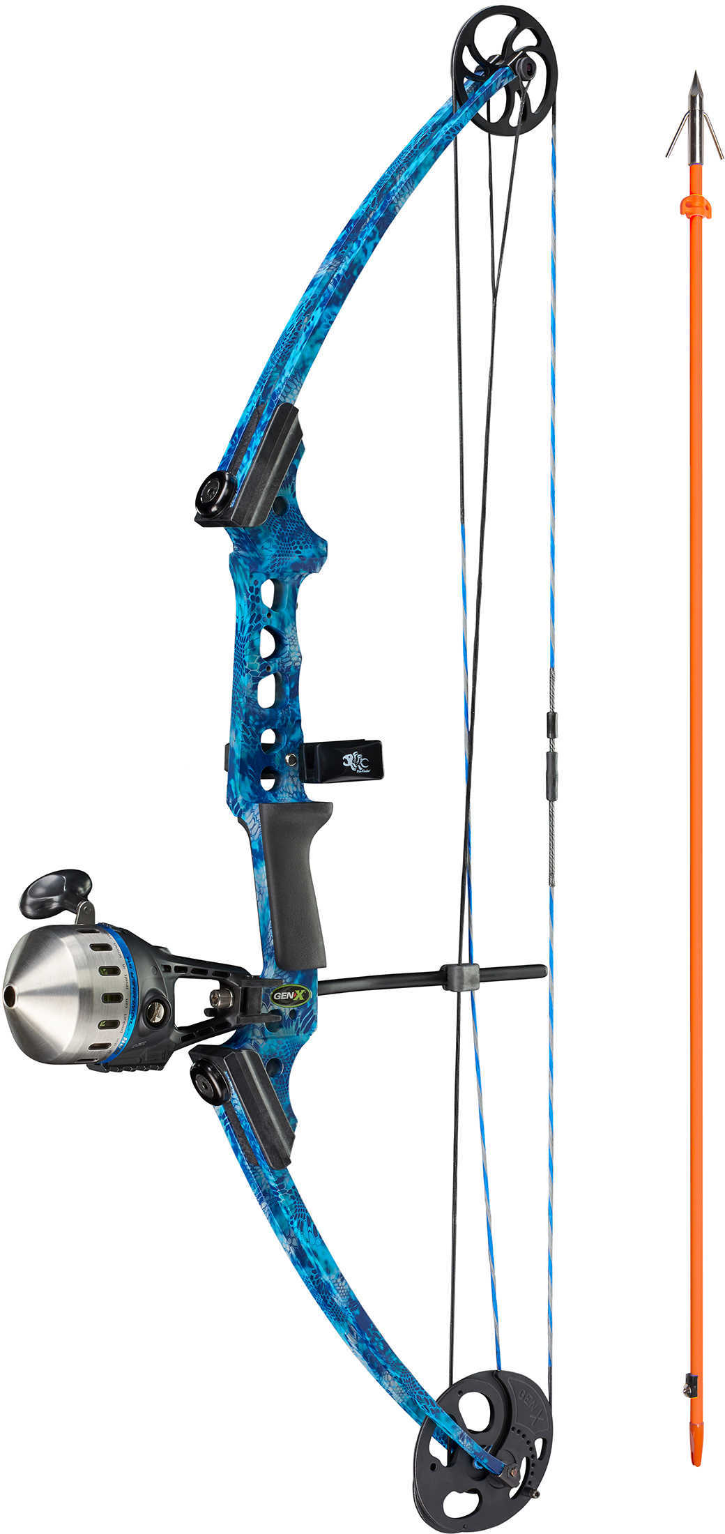 Genesis X Bow with Kit Cuda Right Hand Blue Md: 12552
