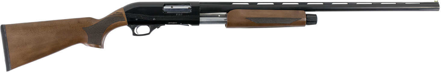 Hatfield PAS Pump Shotgun 12 Gauge 28" Barrel 3" Chamber Wood Stock Black Receiver