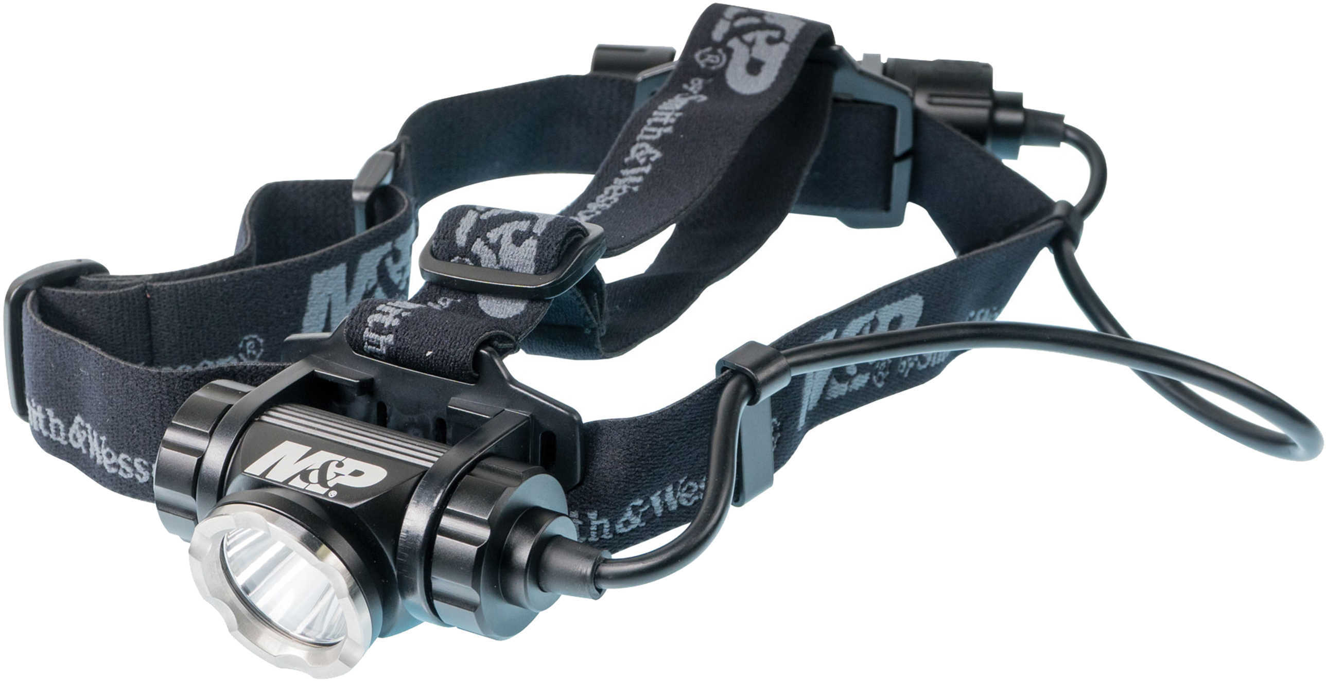 Smith & Wesson Accessories Delta Force HL-20 Headlamp LED with Rechargeable Li-Ion Battery Aluminum Black Md: 1101