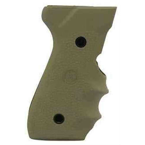 Hogue Beretta 92/96 Grip with Finger Grooves Desert Tan 92003-img-0