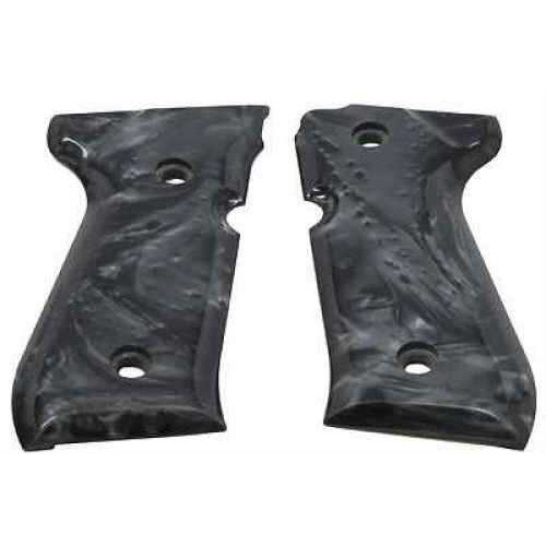 Hogue Beretta 92 Polymer Grip Panels Black Pearl 92418