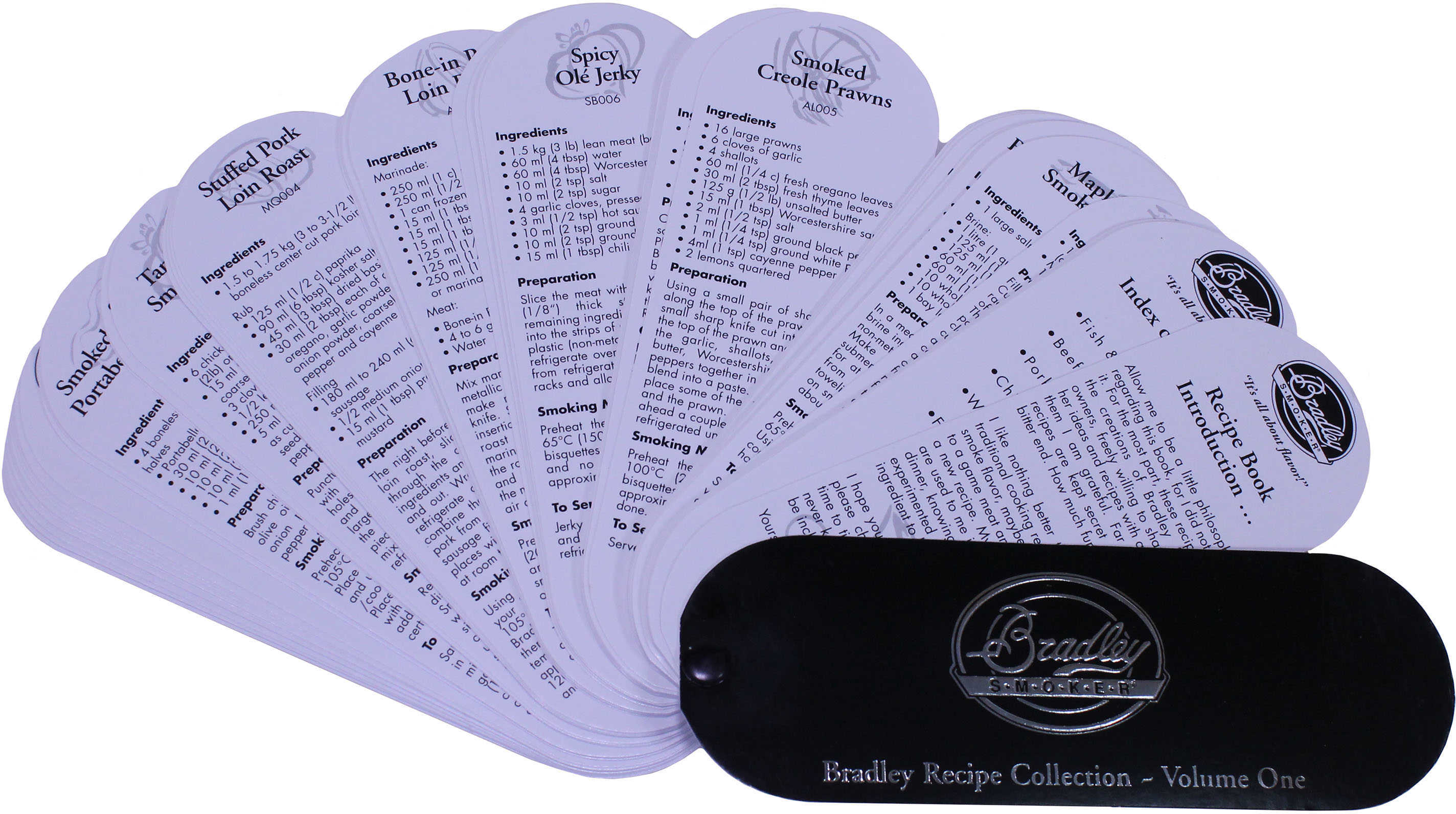 Bradley Technologies Smoker Recipe Volume 1 Guide Fan-Tail Style