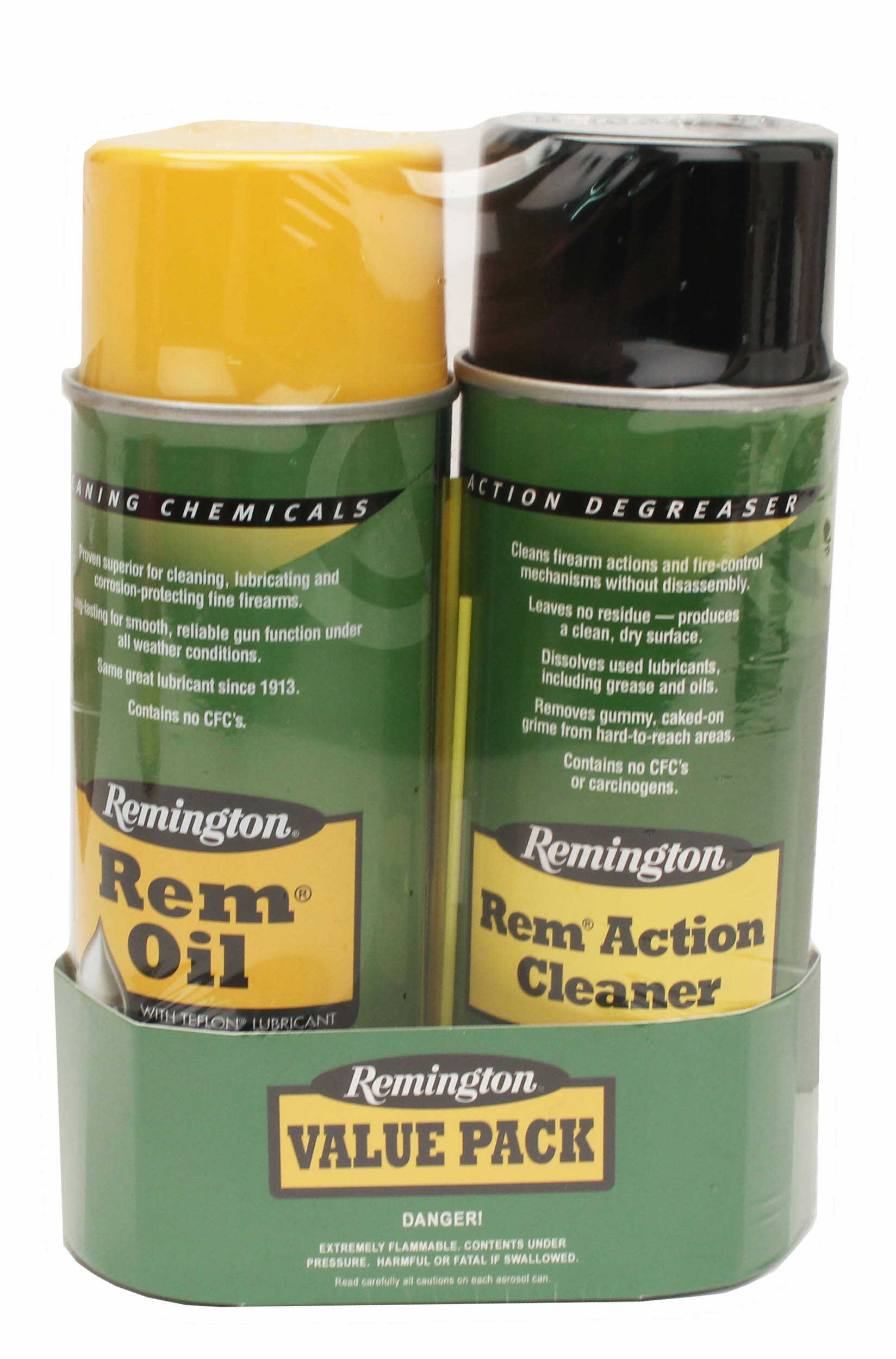 Remington Cleaning Combo Includes Action Cleaner 10oz and Oil Aerosol Can 18154