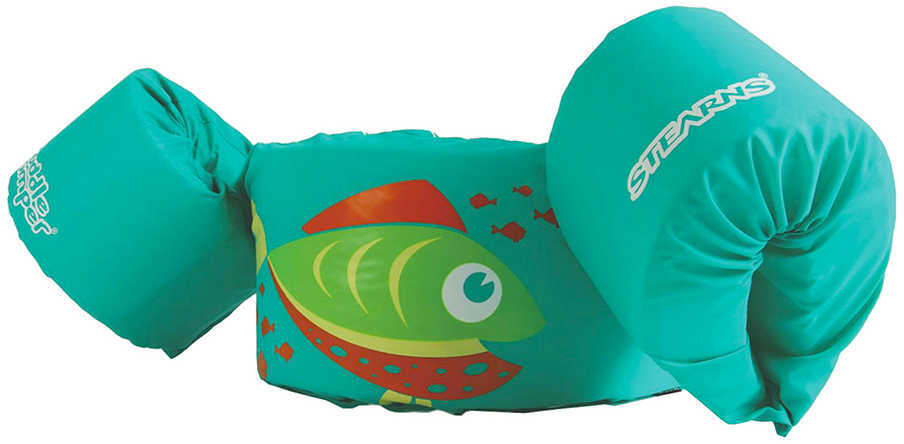 Stearns Puddle Jumper Girl, Children 30-50 lb, Green with Fish Design Md: 3000004733