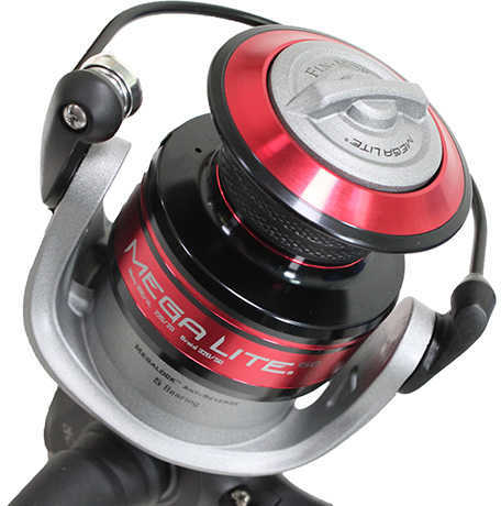 Zebco / Quantum Fin-Nor Mega Spinning Reel Size 60 4.3:1 Gear Ratio 37" Retrieve Rate 23 lb Max Drasg Left Hand