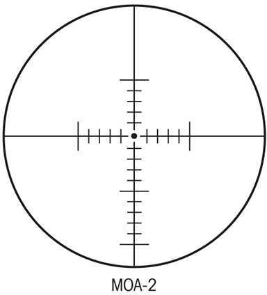 Sightron SIII 30mm Rifle Scope SIIISS624X50 LR FFP/MOA 25006