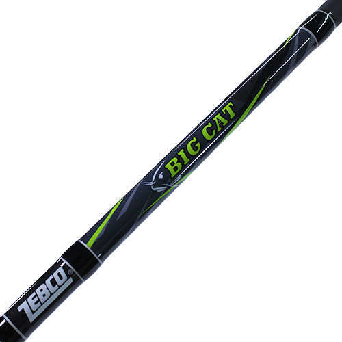 Zebco / Quantum Big Cat Spinning Combo 50 4.9:1 Gear Ratio 32" Retrieve Rate 7 Length 2pc Rod 8-17 lb Line