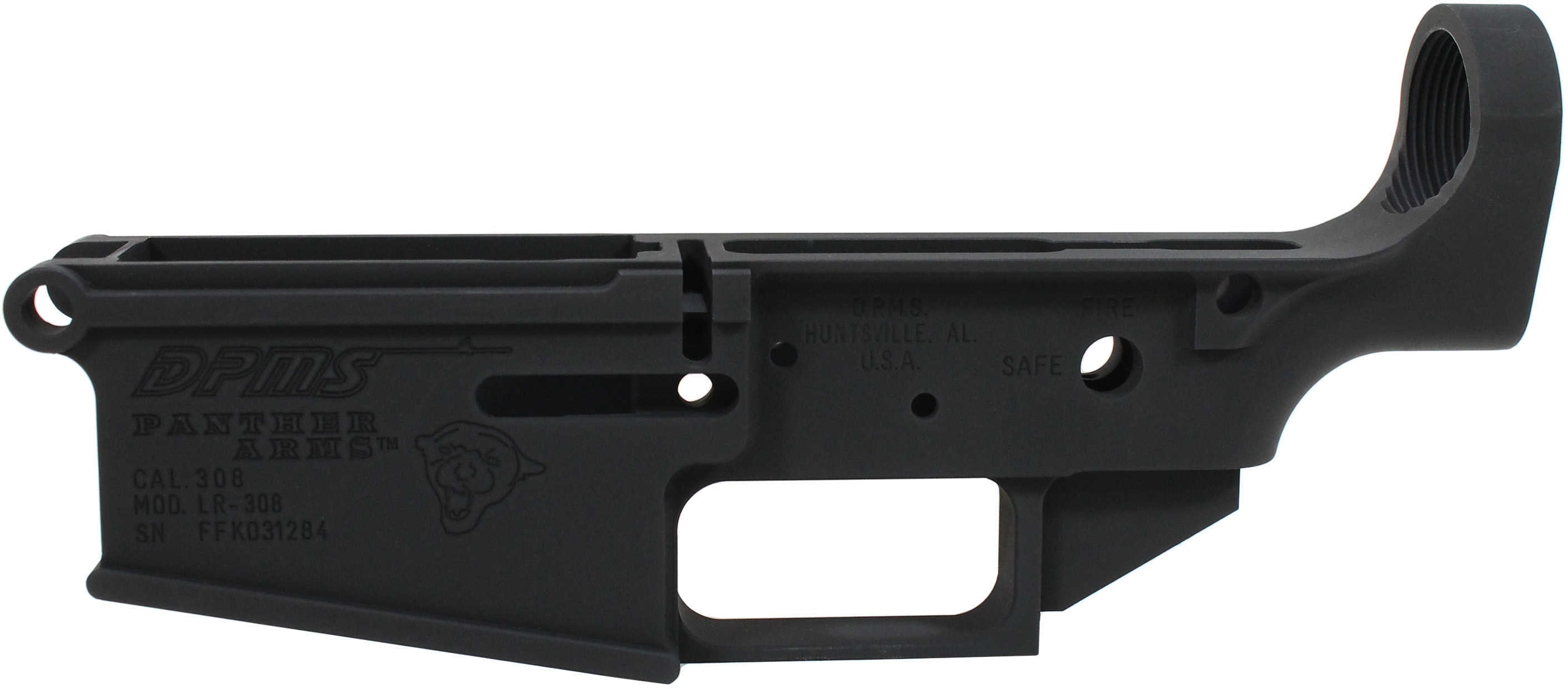 Lower Reveiver DPMS Receiver 308 Win/7.62x51 NATO Stripped Aluminum Black