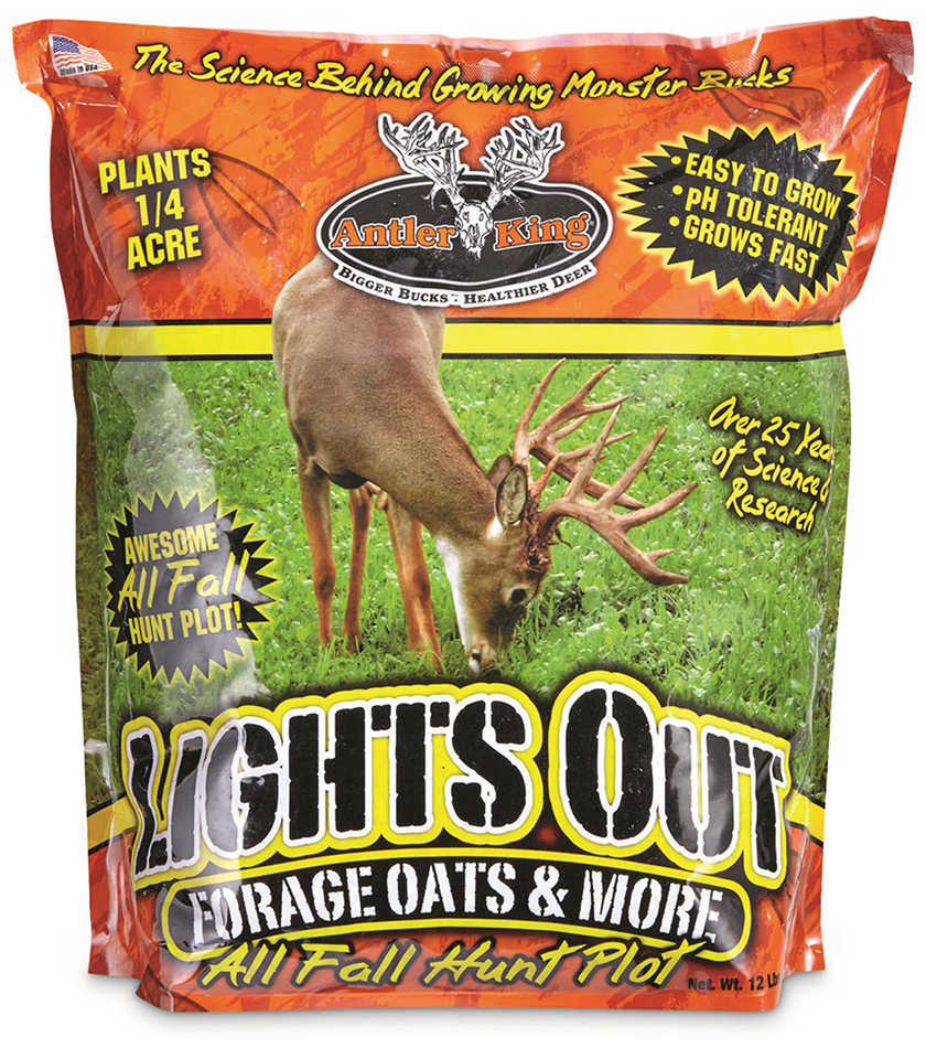 Antler King Food Plot Seed Lights Out Md: lo12