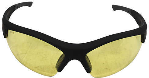 Smith & Wesson Accessories M&P Super Cobra Shooting Glasses Black Frame, Amber Lens Md: 110170