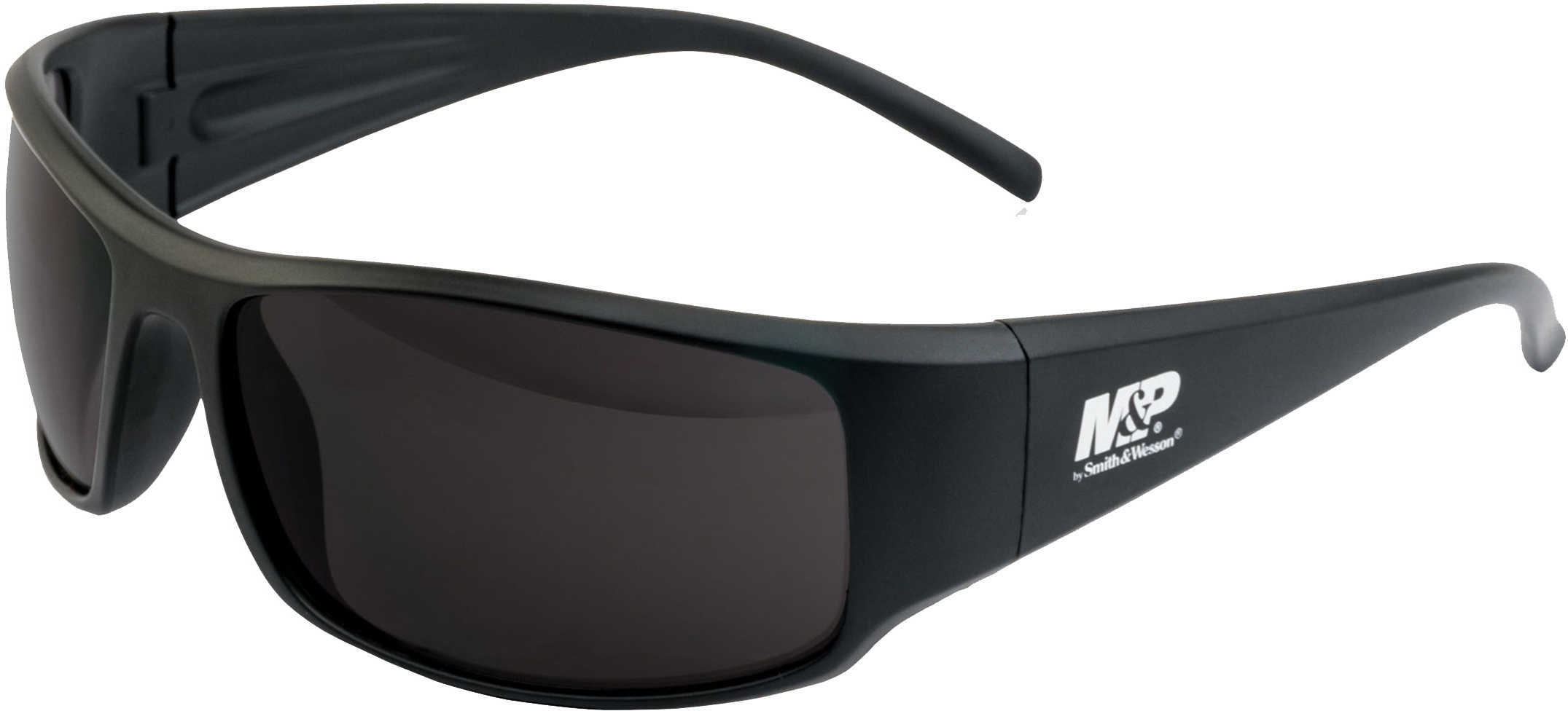 Smith & Wesson M&P Thunderbolt Shooting Glasses Black Frame, Smoke Lens Md: 110166