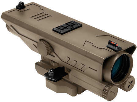 NcStar Delta 4x30mm Scope, P4 Sniper Reticle, Green Lens Md: VDELTP430G