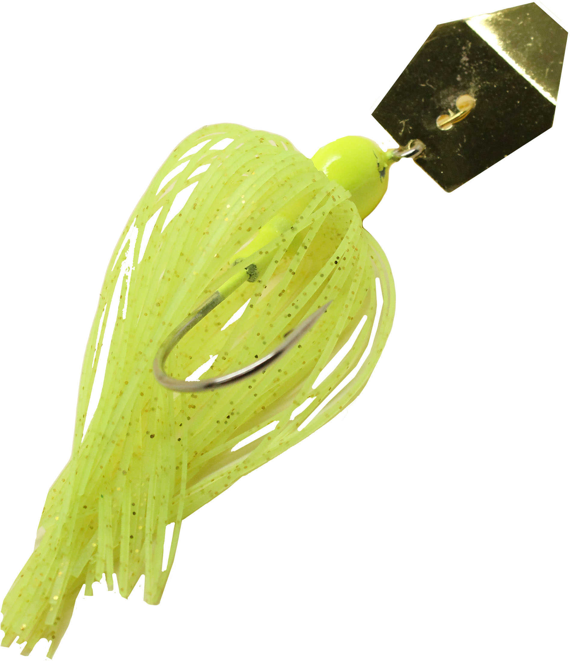 Z-Man / Chatterbait Bait 1/2 Ounce 5/0 Hook Size Chartreuse Lure Md: CB12-17