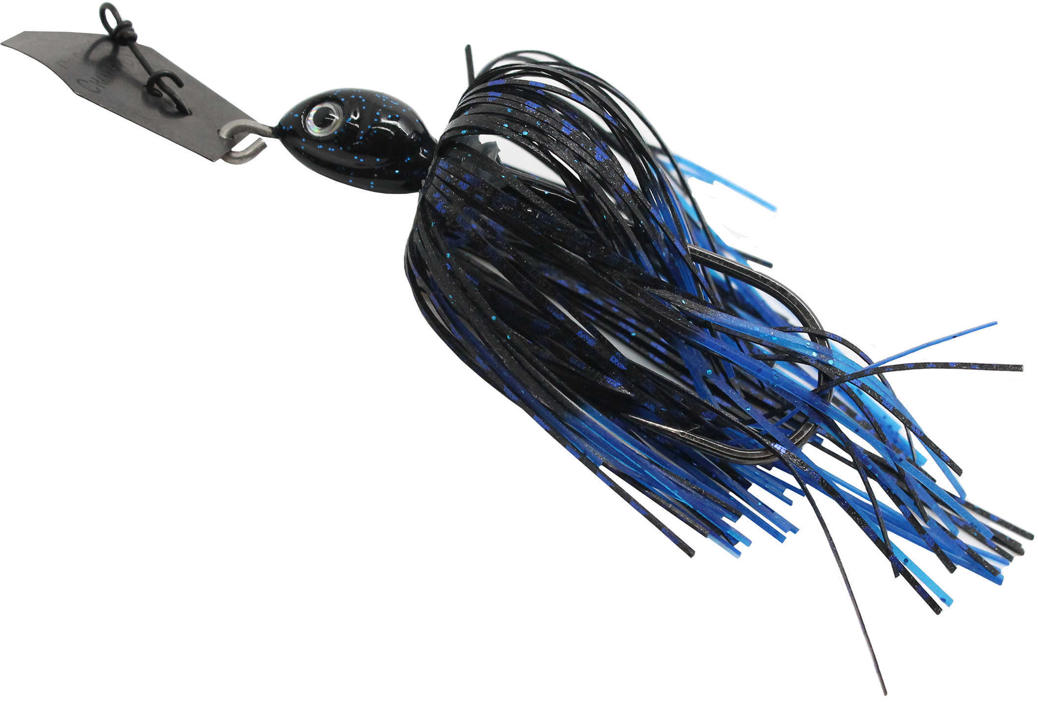 Z-Man / Chatterbait Project 3/8Oz Black/Blue Model: CB-PZ38-08