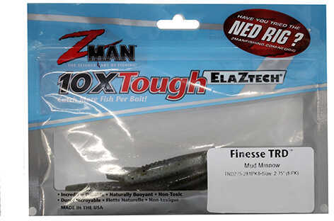 Z-Man / Chatterbait Finesse Trd 2 3/4In 8Pk Mud Minnow Model: TRD275-281PK8