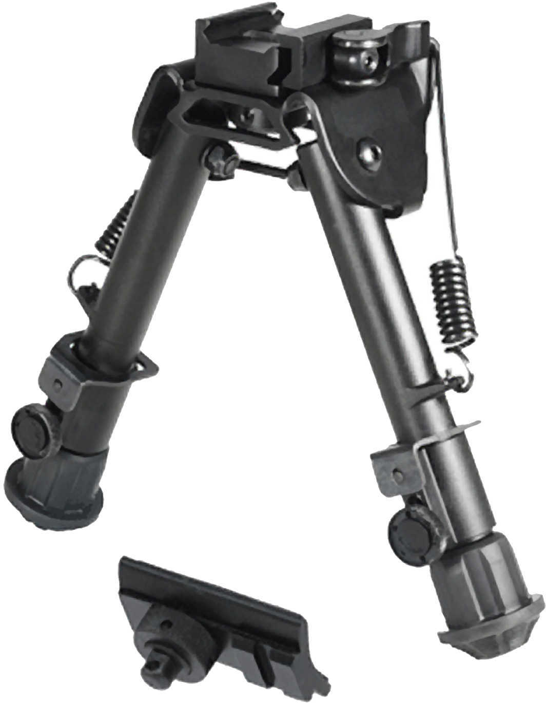 Leapers UTG Bipod Tactical Op 5.9-7.3" Picatinny Mount W/Stud Adapter