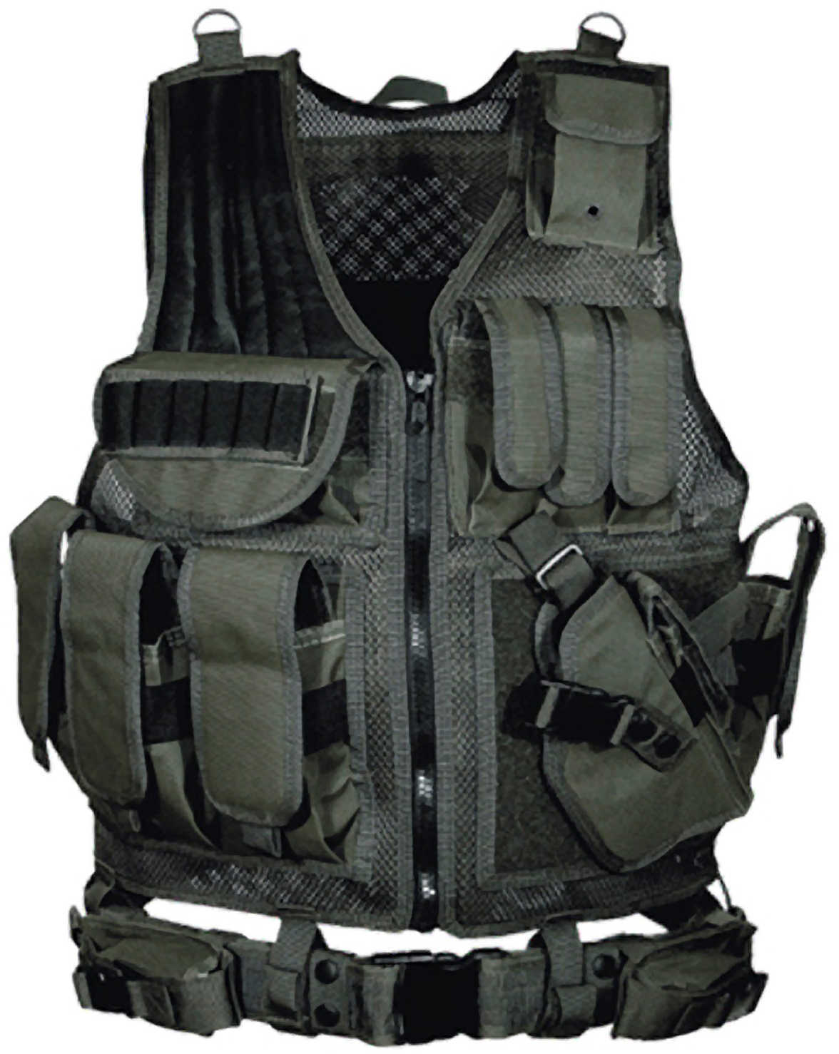 Leapers UTG Tactical Vest V547 Black Law Enforcement-img-1
