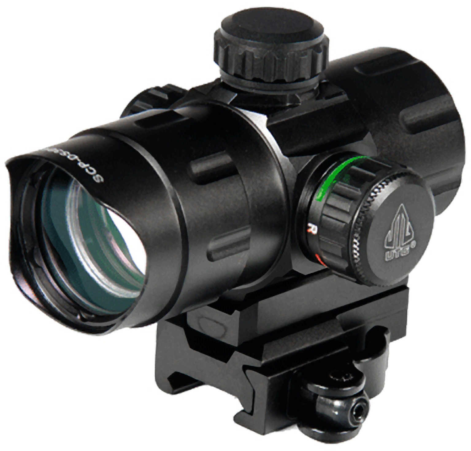 Leapers UTG 4.2" ITA Red/Green CQB Dot with QD Mount, Riser Adaptor Md: SCPDS3840W