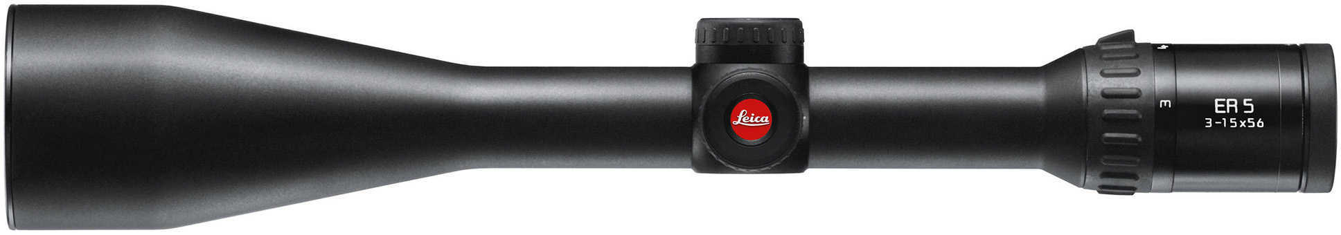 Leica Camera AG Sport Optics ER 5 Riflescope 3-15x50mm 30mm Tube Magnum Ballistic Reticle Matte Black Md:
