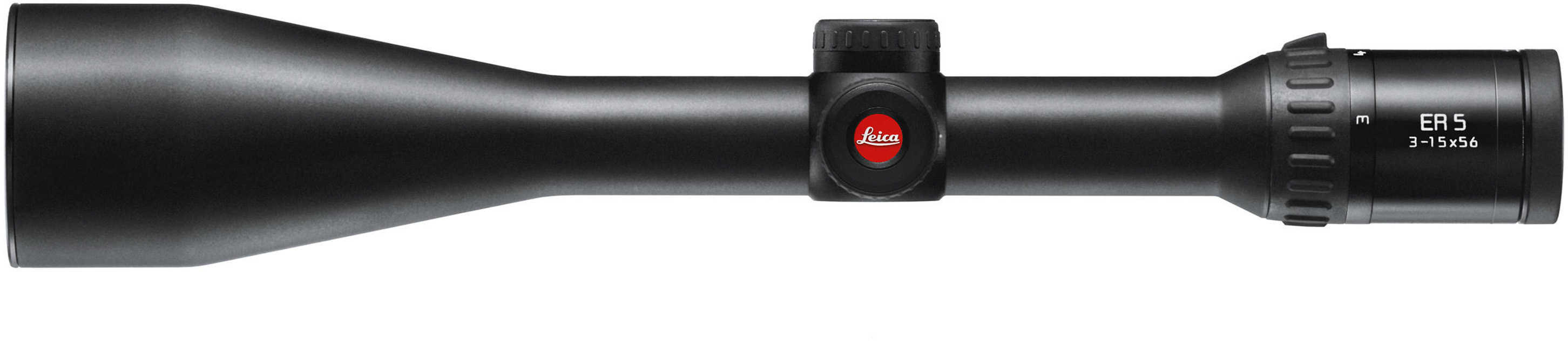 Leica Camera AG Sport Optics ER 5 Riflescope 3-15x56mm 30mm Tube 4A Reticle Matte Black Md: 51071