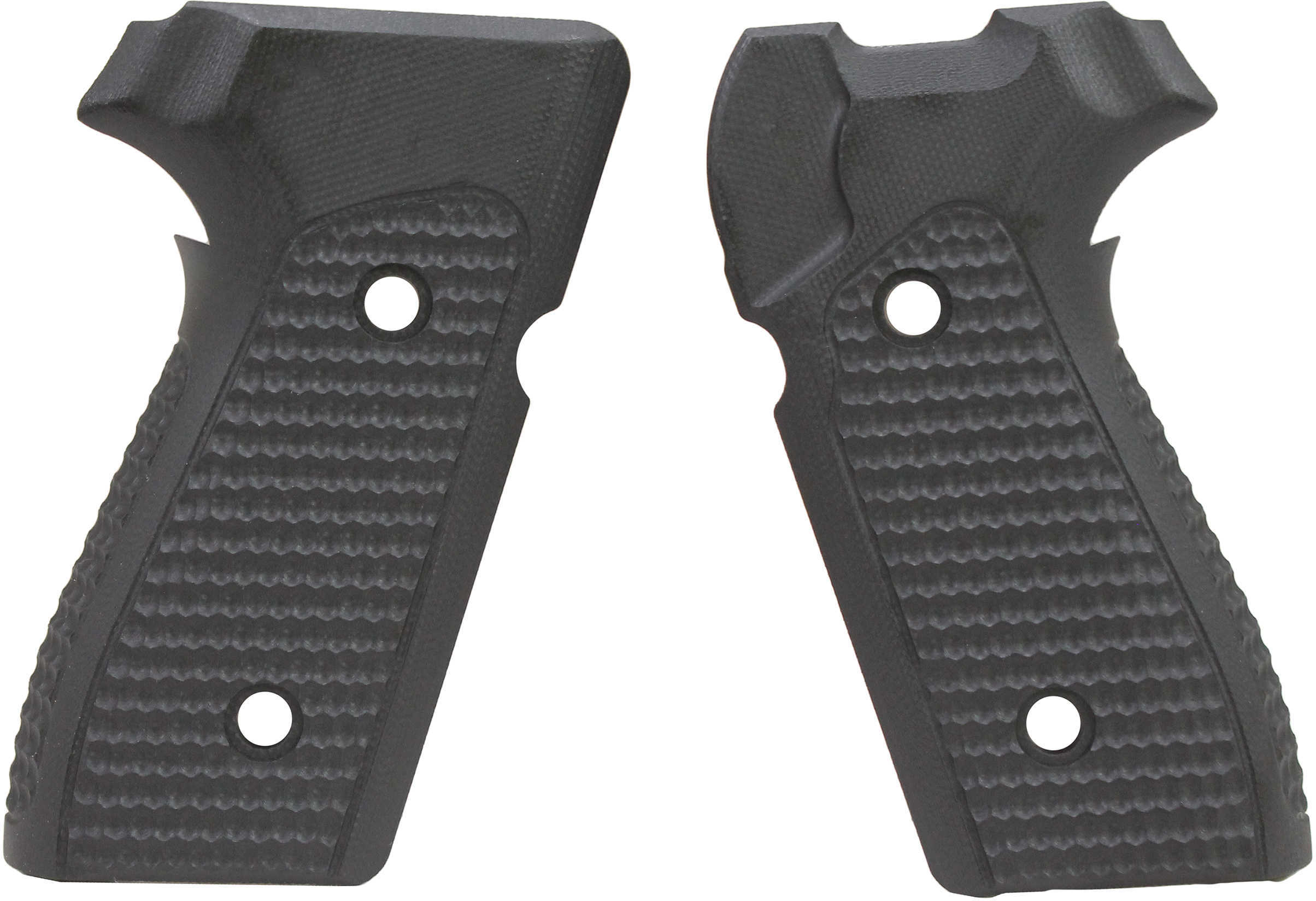Hogue Sig P225-A1 Grip Piranha G10, Solid Black Md: 27129