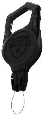 T-Reign Outdoor Products Carabiner Super Duty, 36-Inch Kevlar Cord, Black Md: 0TCR-4411