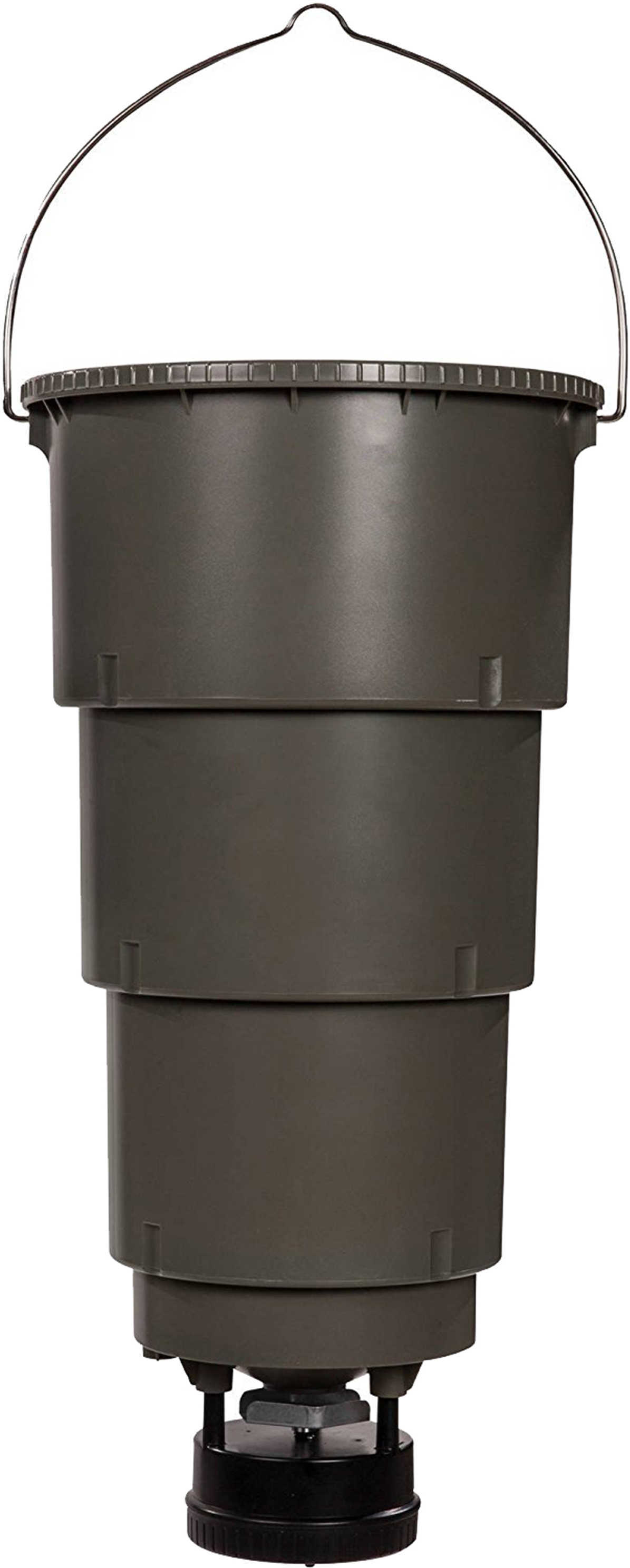 Moultrie Feeders False Model: MFG-13074 Digital timer programming Brown 5  gallon collapsible bucket - 11195318