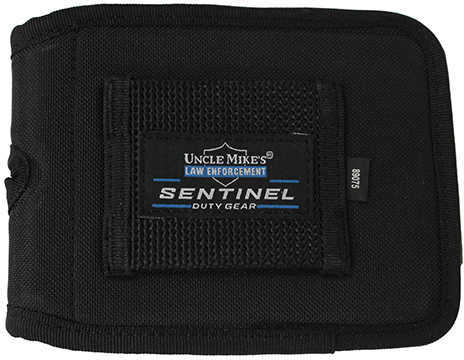 Uncle Mikes Sentinel Duty Gear Double Magazine Case, Single Stac, Black Md: 89075