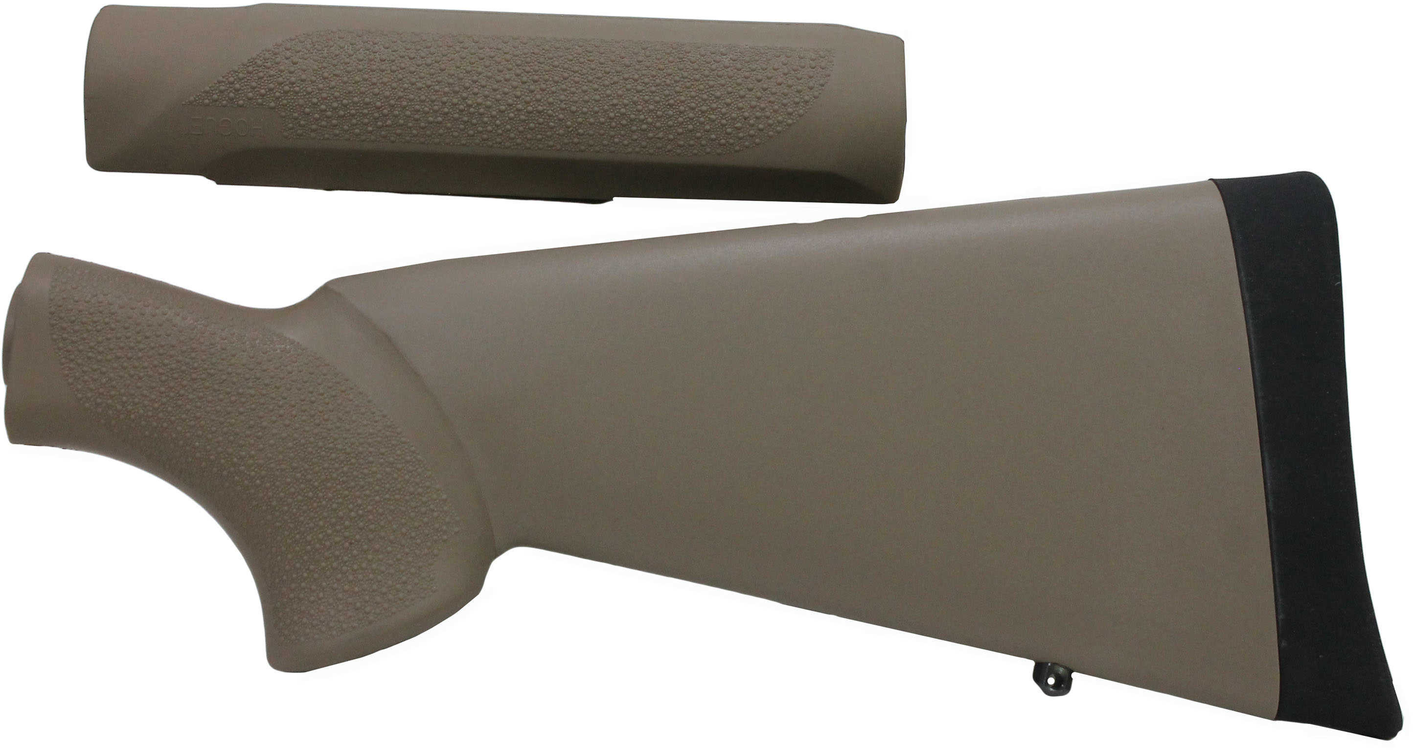 Hogue Mossberg 500 20 Gauge OverMolded Stock with Forend Flat Dark Earth Md: 05312