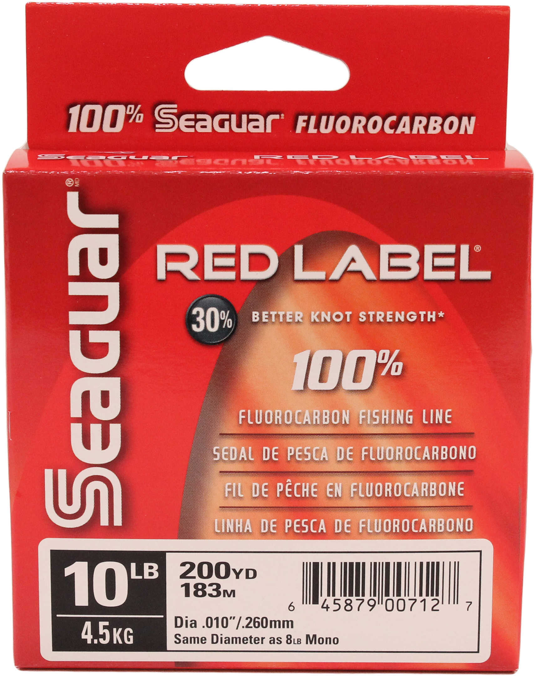 Seaguar / Kureha America Red Label 100% Fluorocarbon Pound 250 Yard