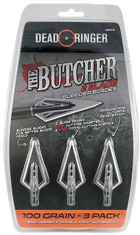 Dead Ringer The Butcher Broadhead 100 Grain 3 pk. Model: DR5378