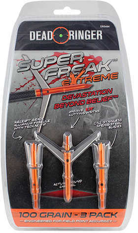 Broadheads Super Freak Extreme, 100 Grains, 2 Blade Md: DR5484