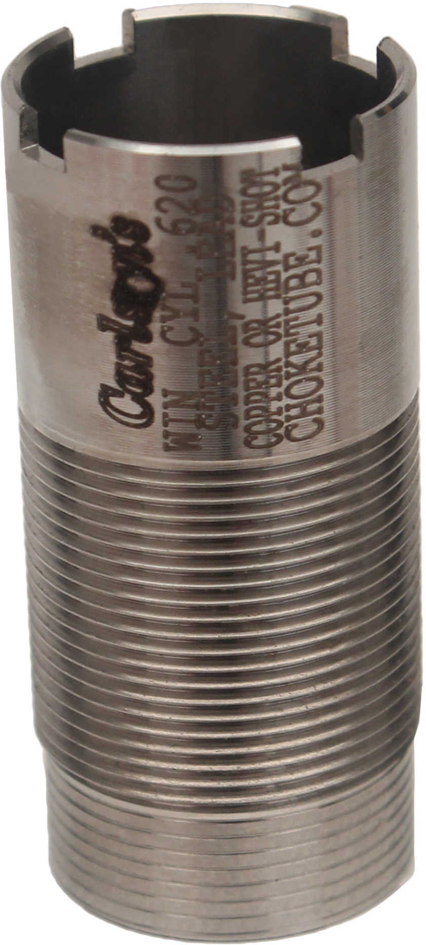 Carlsons Win/Moss/Brng/Weatherby Flush Mount Choke Tube 20 Gauge, Cylinder .620 10107