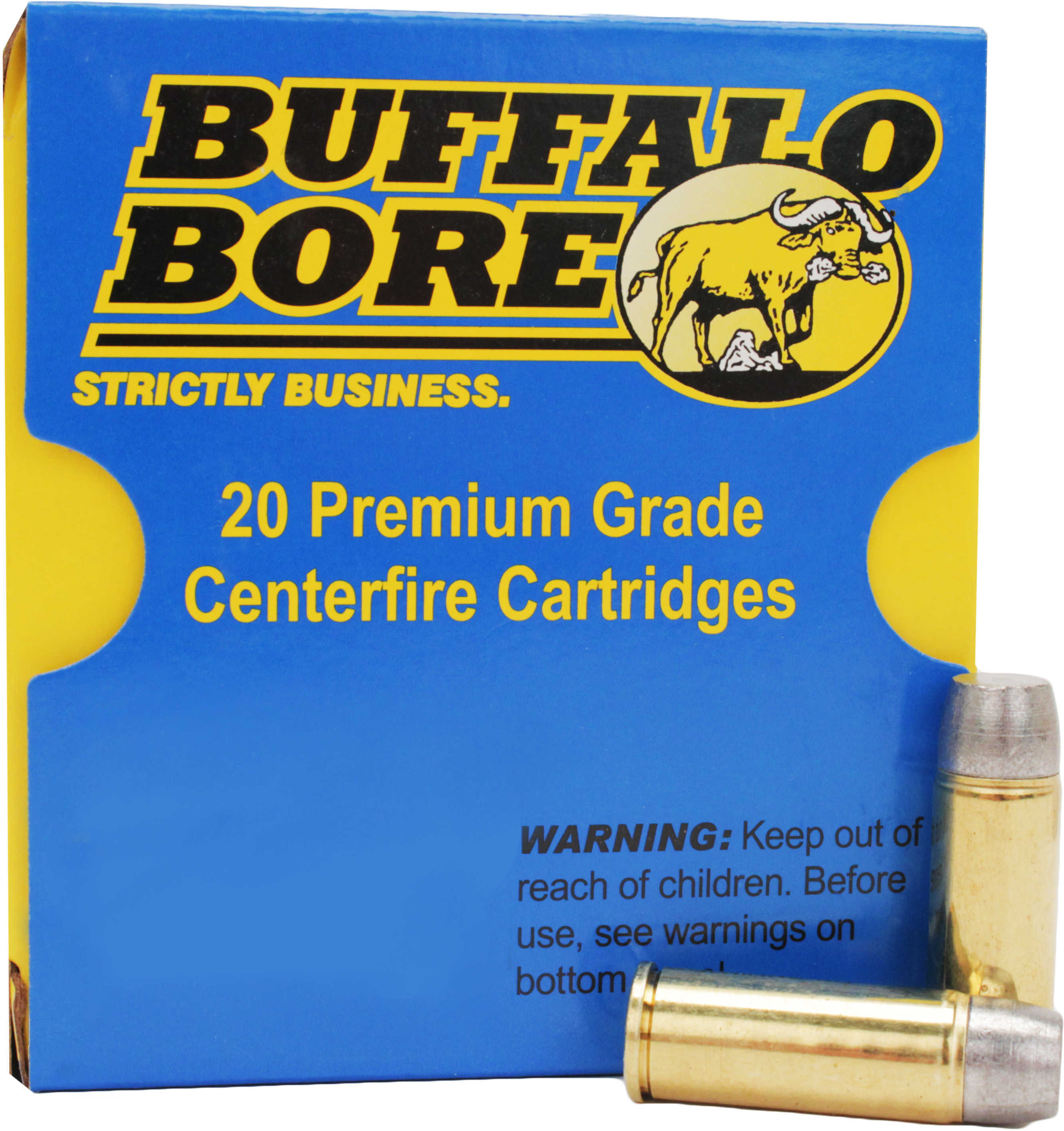 480 Ruger 20 Rounds Ammunition Buffalo Bore 410 Grain Lead