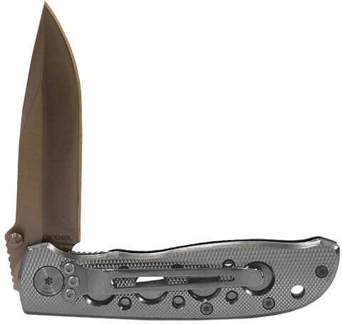 BTI Tools Smith & Wesson Extreme Ops Liner Lock Folding Knife Drop Point Blade Aluminum Handle