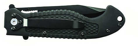 Special Tactical Folder Black Partially Serrated-img-1