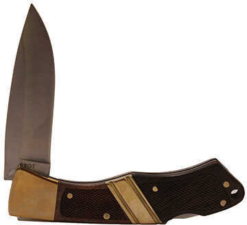 Schrade Knife Mountain Beaver SR. 3.2" W/Leather Sheath