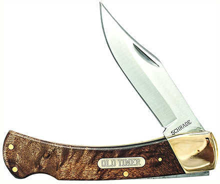Schrade Old Timer Golden Bear Lockback Folding Knife Md: 6OTW