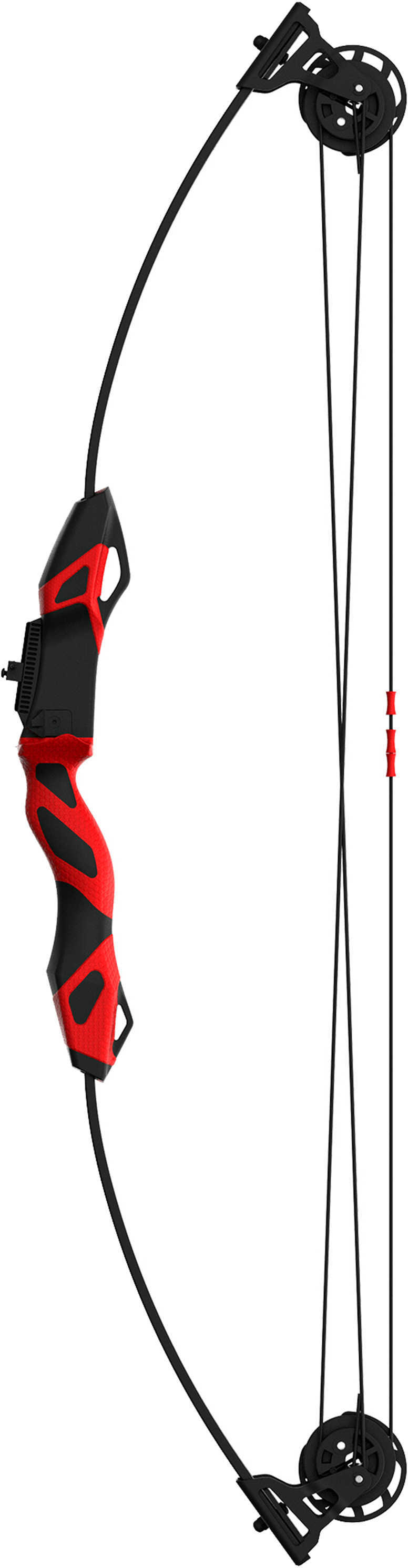 Barnett Youth Archery Vertigo Compound Bow Black with Red Accents Md: 1265