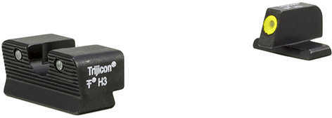 HD XR Night Sight Set Yellow Front Outline for FNH Pistols Md: FN604C600999