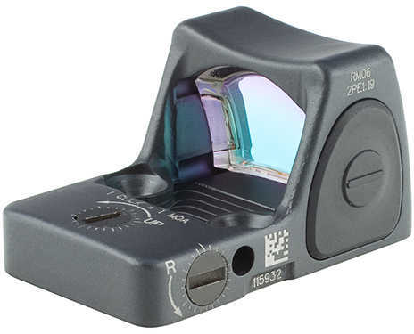 RMR Type 2 Adjustable LED Sight - 3.25 MOA Red Dot Reticle, Cerakote Sniper Gray Md: RM06-C-700694