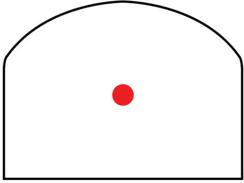 RMR Type 2 Adjustable LED Sight - 6.5 MOA Red Dot Reticle with RM34 Picatinny Rail Mount, Black Md: